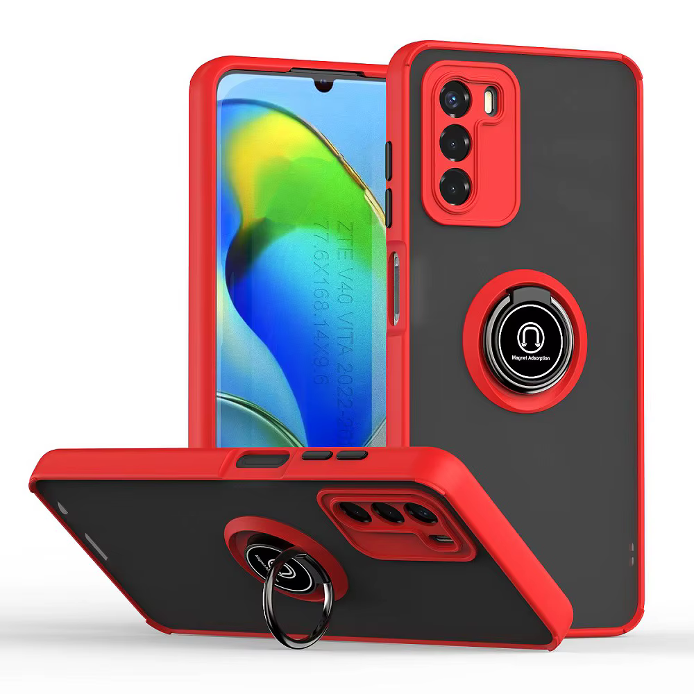 Proceso de colocación de la funda sobre el teléfono