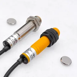 Sensor Proximidad Magnético M12 NPN – Detección 10mm