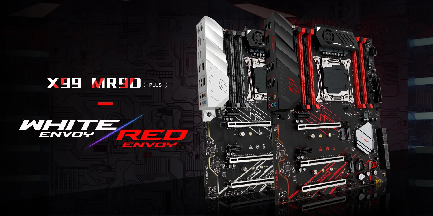Placa base Machinist X99 vista frontal