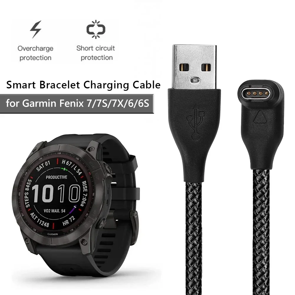 Cable carga USB Garmin – Datos para relojes inteligentes - imagen 2