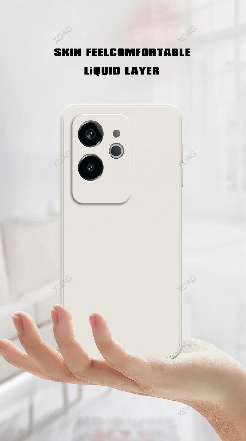 Borde recto y diseño ajustado de la carcasa