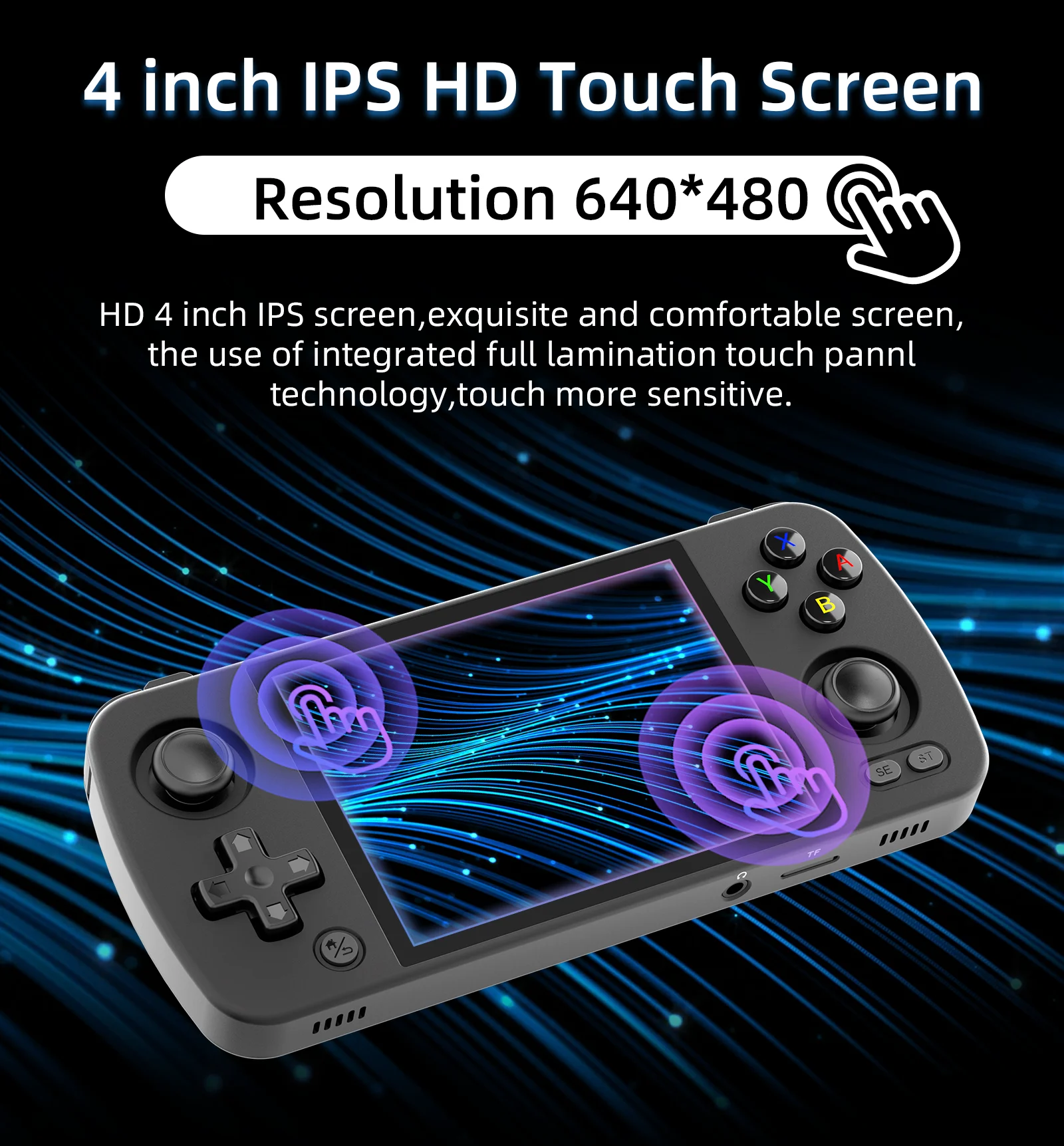 Pantalla IPS táctil 4 pulgadas