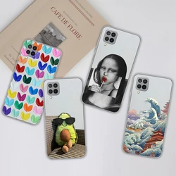 Funda Floral Samsung Galaxy A12 / M12 / F12 – Transparente TPU