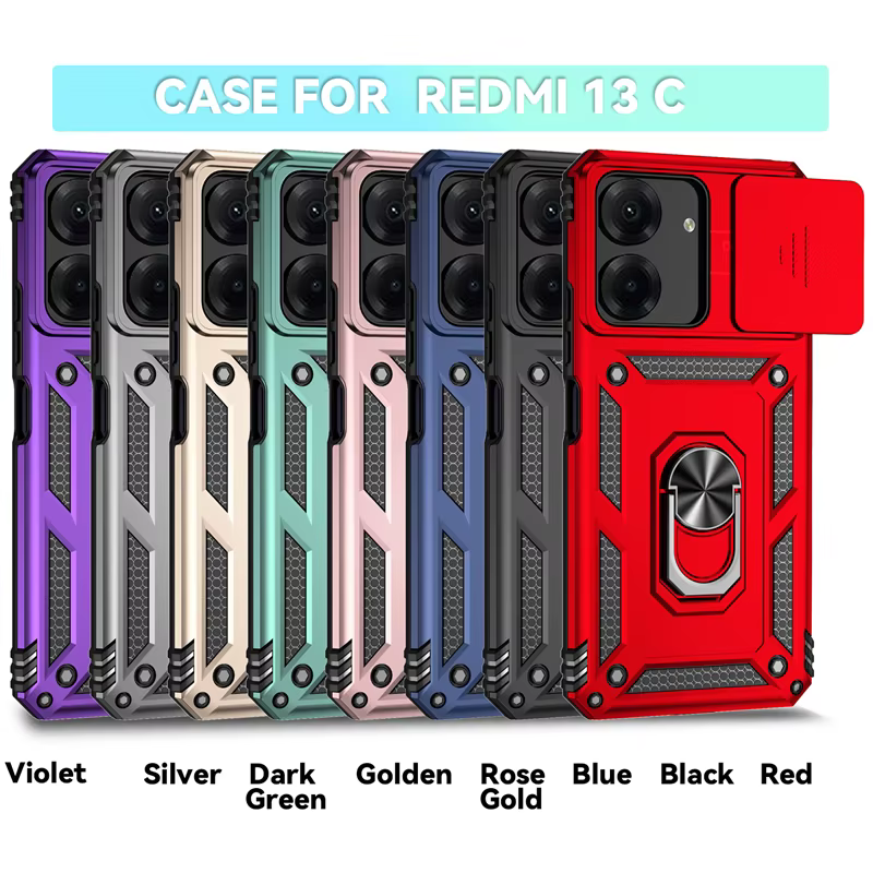 Funda Redmi 13C en mano