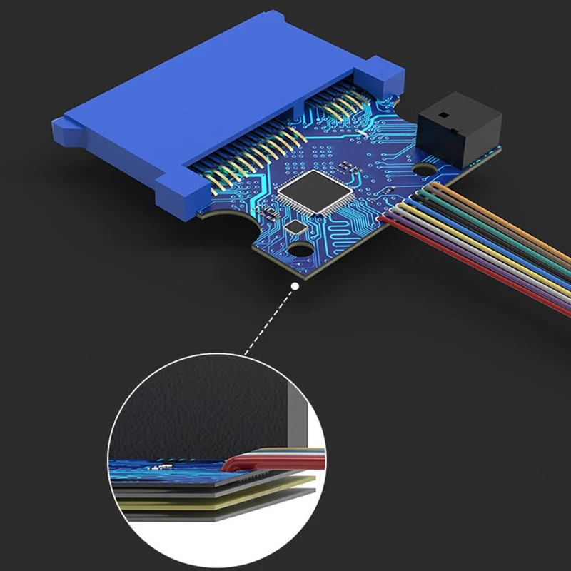 Uso del cable con disco SSD externo