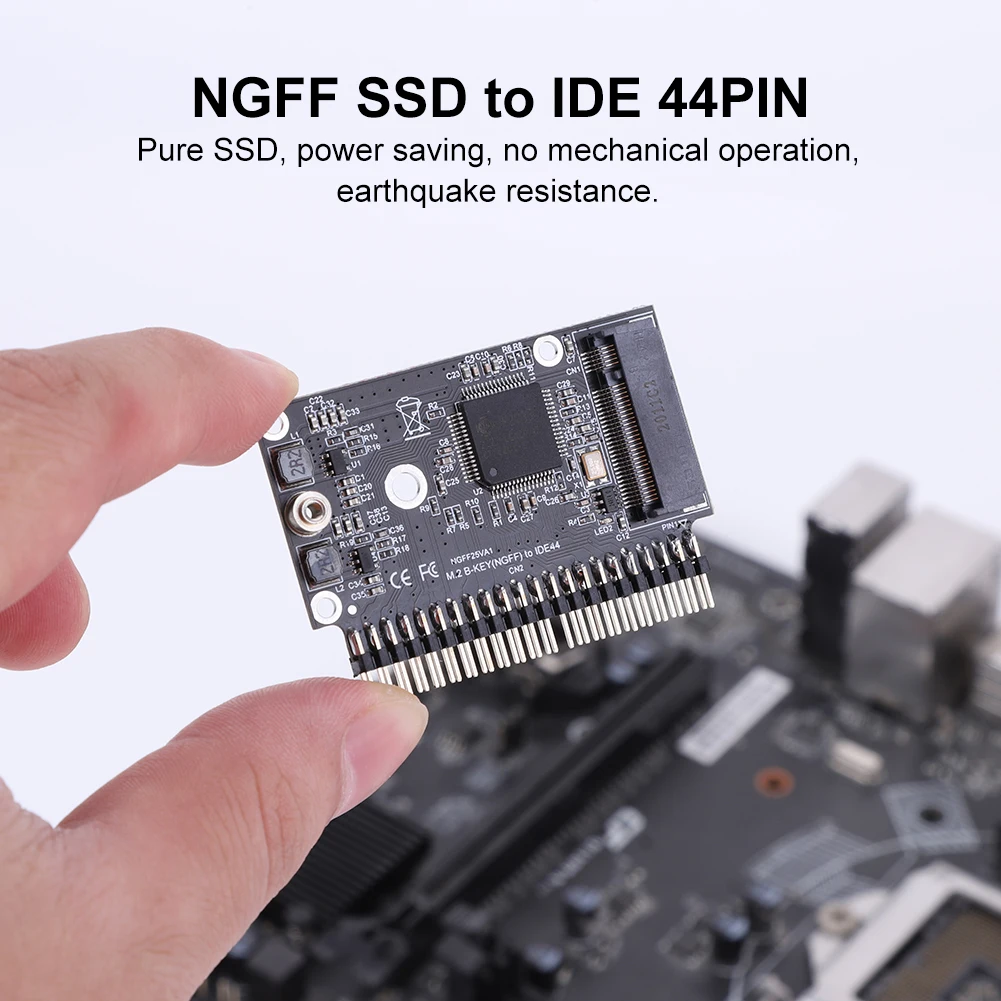 Adaptador M.2 SATA a IDE de 2,5 pulgadas para portátil, 44 pines - imagen 5