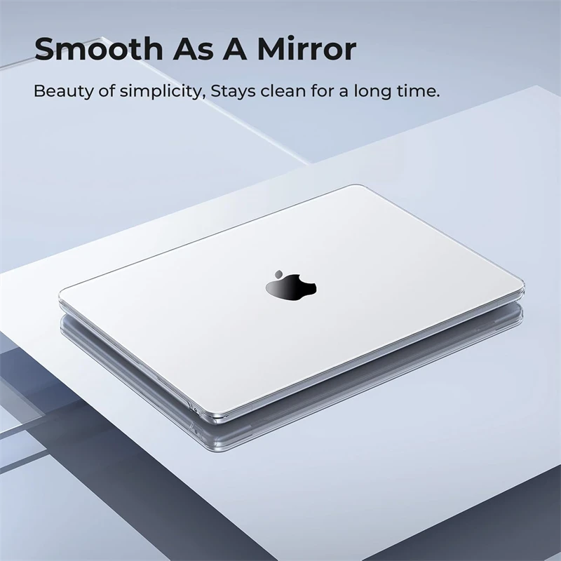 Funda Transparente para MacBook Air 13.6 M4 y Pro 14/16 M1-M3