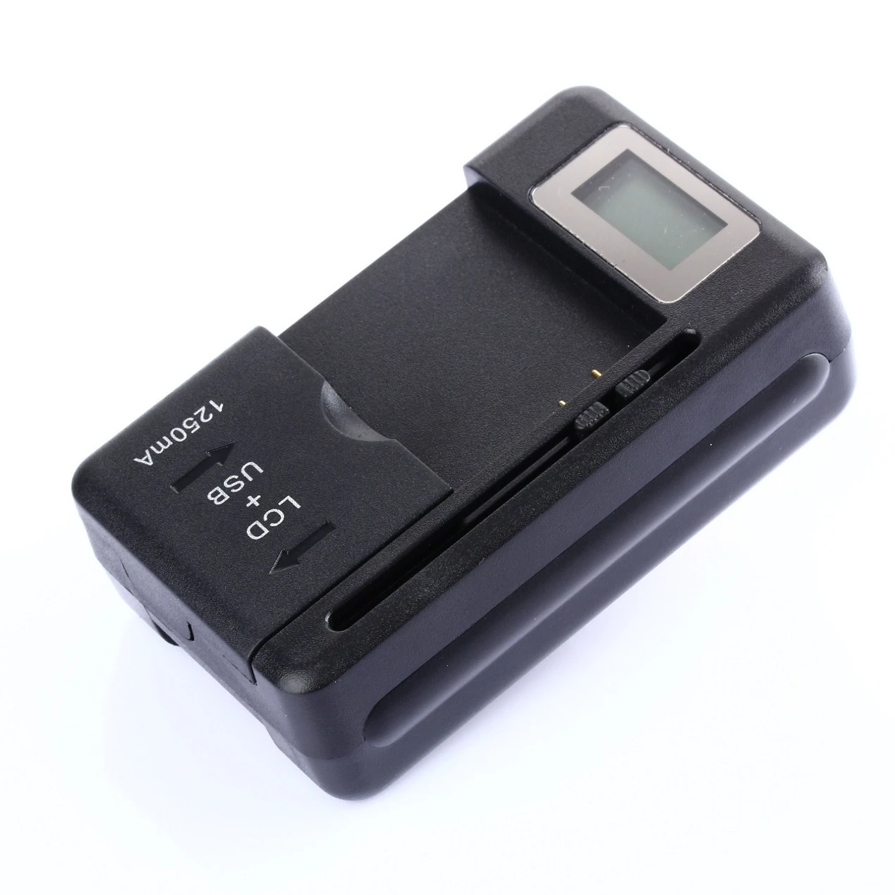 Cargador universal con pantalla LCD e indicadores