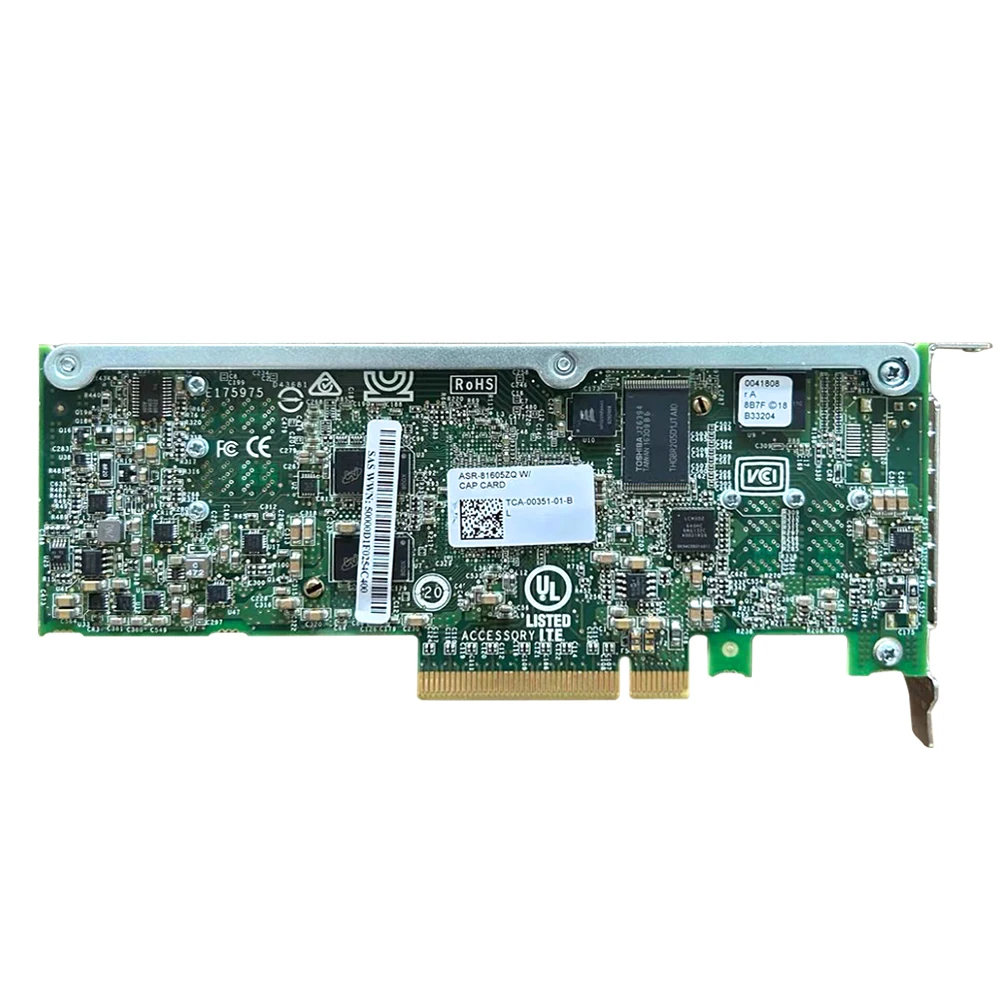 Controlador RAID Adaptec ASR-81605ZQ – 12G SAS 16 Puertos PCIe X8 1GB Caché - imagen 2