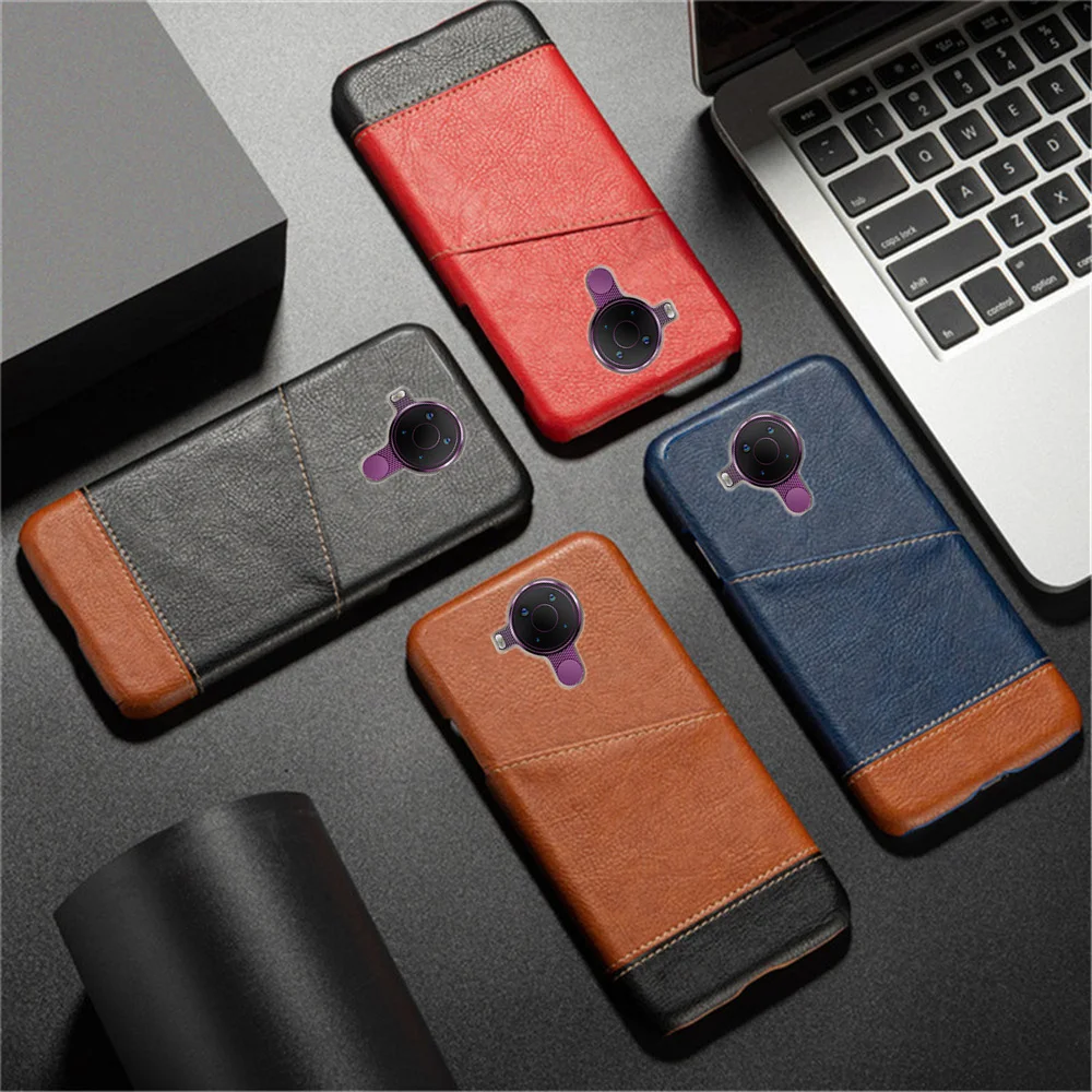 Funda PU Nokia 5.4 con Ranura Tarjeta Crédito – Protección Parachoques - imagen 2