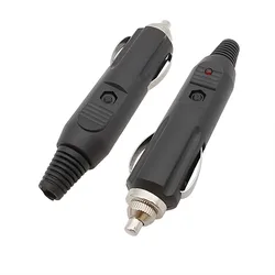 Adaptador 12V Coche – Enchufe Macho con LED para Mechero