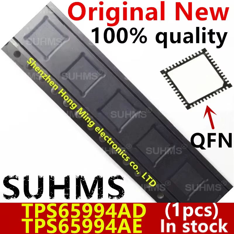 Vista frontal del chipset TPS65994