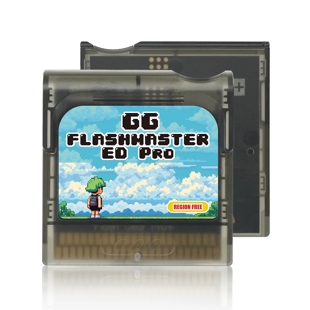 Cartucho GG FlashMaster 2026 en color negro transparente