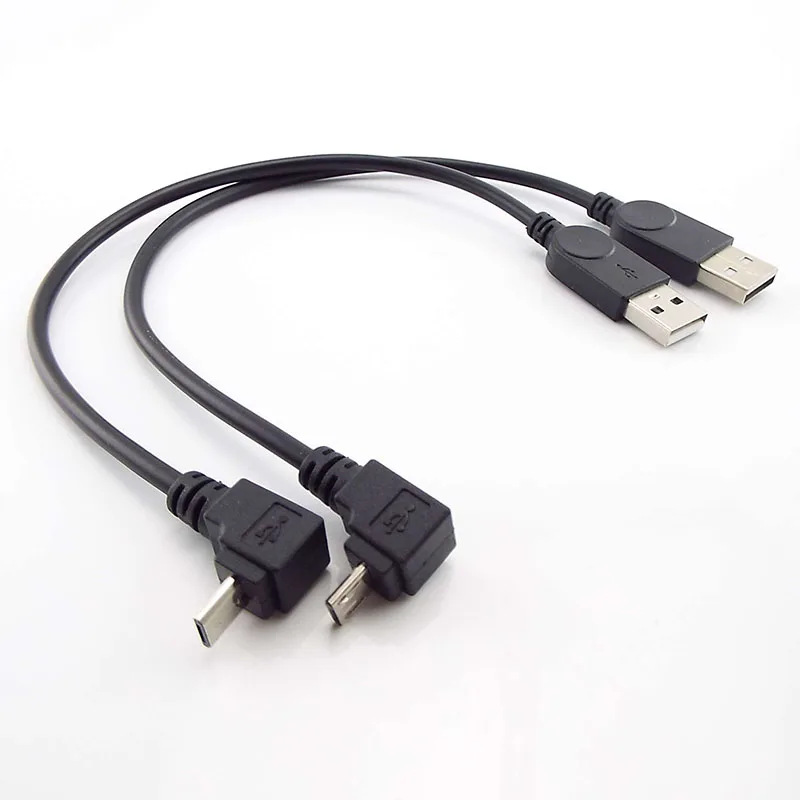 Adaptador USB-A a Micro-B Macho en ángulo - para tablets y móviles - imagen 4