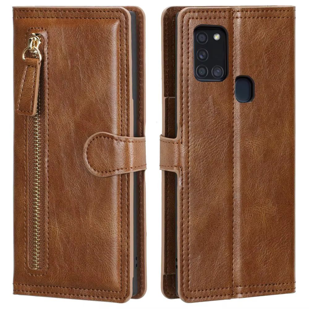 Funda Billetera Cuero Samsung Galaxy A21s - Con Tarjetero - imagen 2