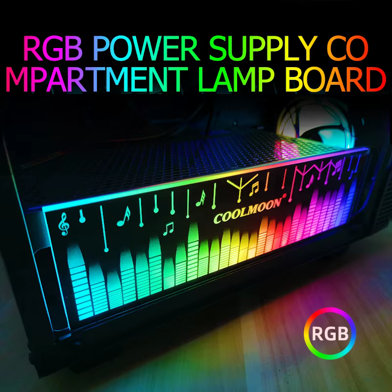 Panel RGB visto desde ángulo superior
