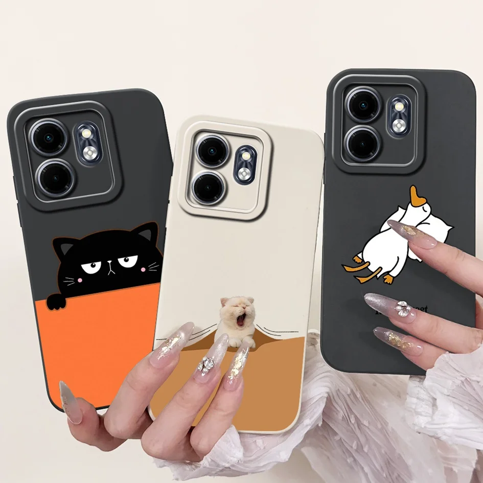 Funda Infinix Hot 50i - X6531/X6531B, Smart 9 X6532 con corazones - imagen 3