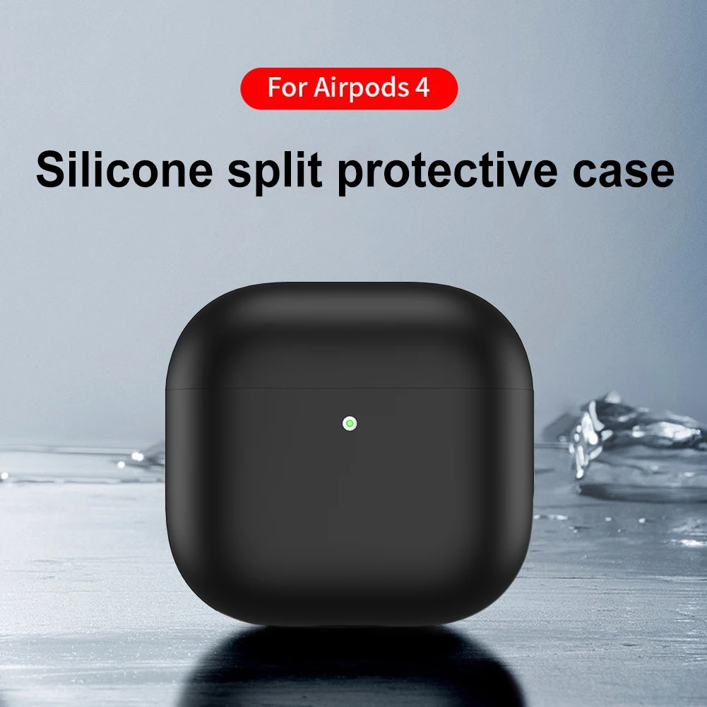 Apple Funda AirPods 4 - silicona suave y protección antigolpes - imagen 5
