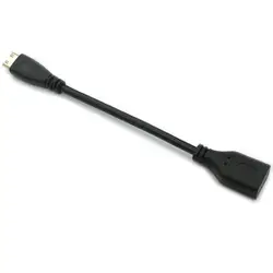 Cable Adaptador Mini HDMI Macho a HDMI 4K UHD