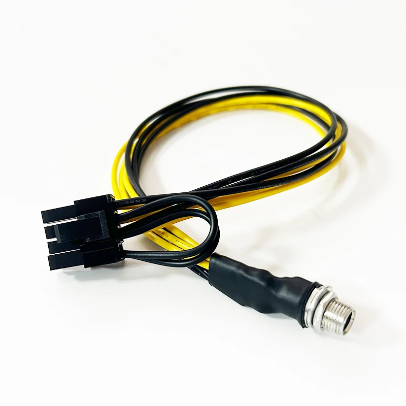 Cable DC5525 detalle de conectores