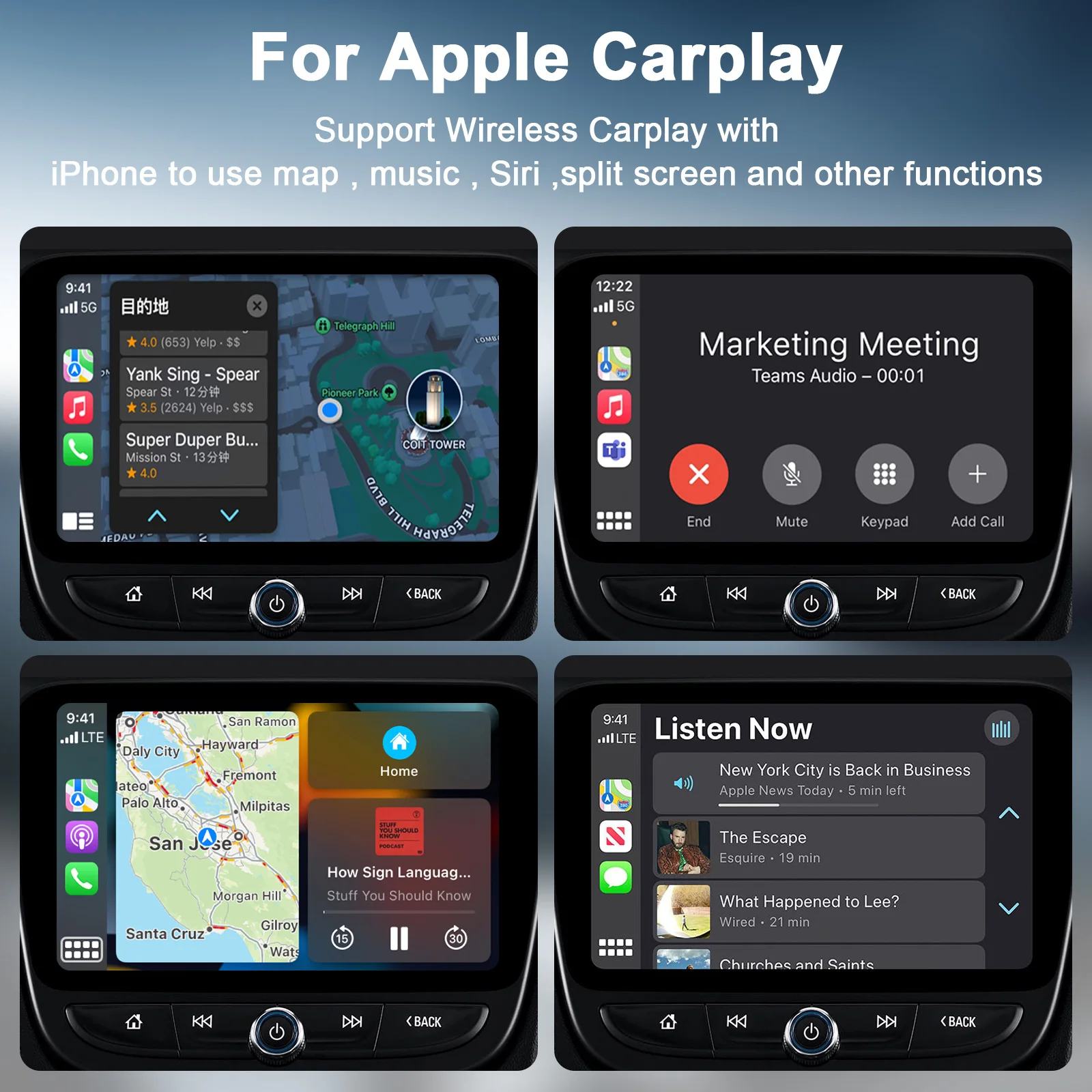 CarPlay en coche