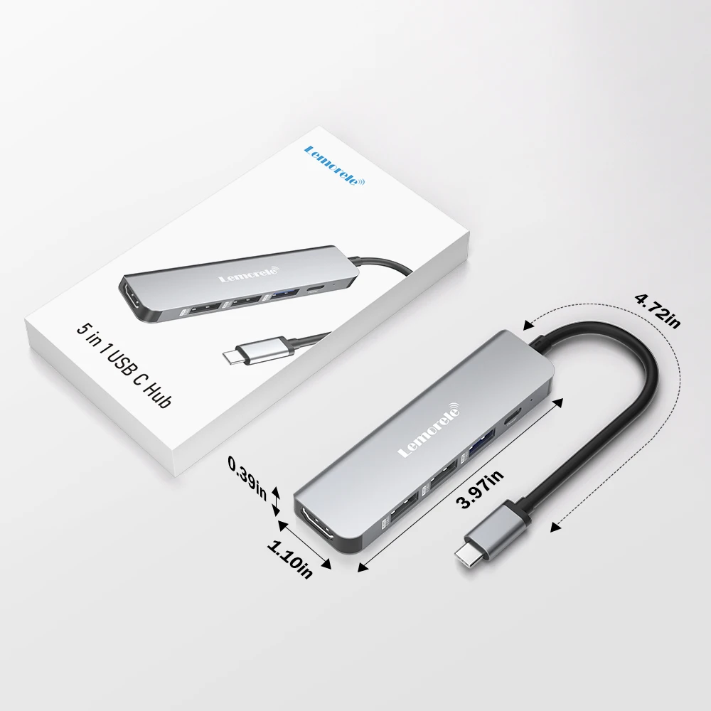 Hub USB-C HDMI 4K 30 Hz para MacBook Air e iPad - imagen 3