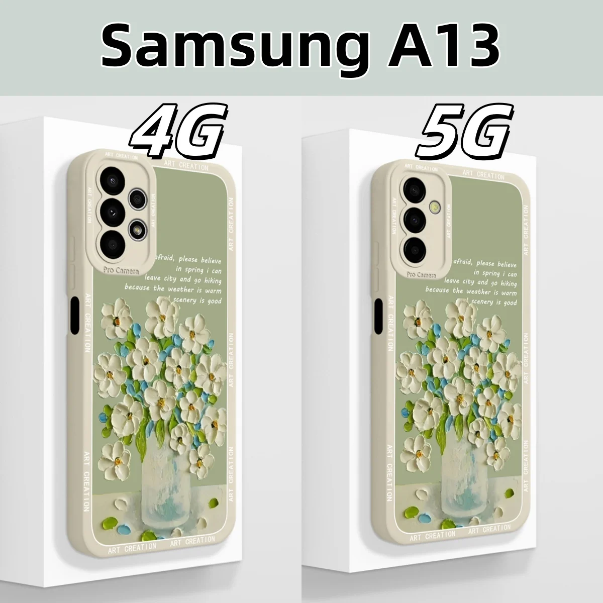 Funda Samsung Galaxy A13 silicona líquida anticaídas cobertura total