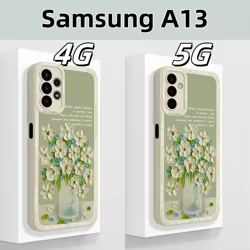 Funda Samsung Galaxy A13 silicona líquida anticaídas cobertura total