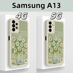 Funda Samsung Galaxy A13 silicona líquida anticaídas cobertura total