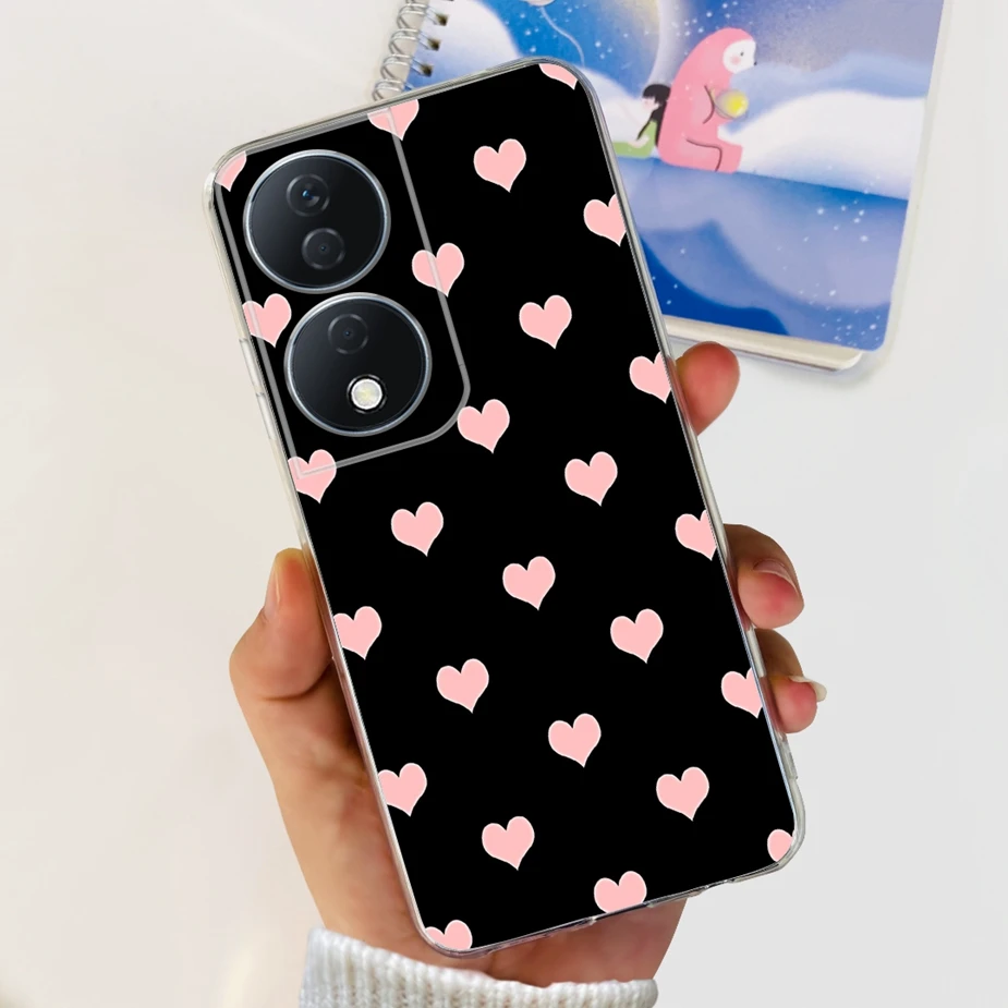 Funda transparente para Honor X7b en silicona suave