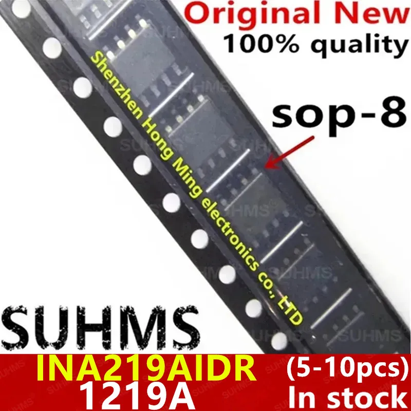 INA219AIDR SOP-8 en presentación de muestra