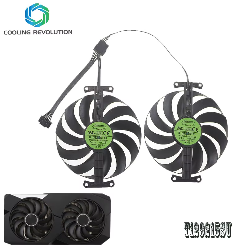 Ventilador de repuesto 95mm para RX 6650 XT