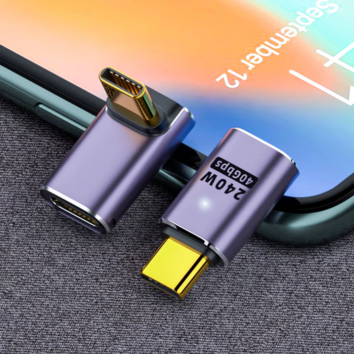 Adaptador USB-C conectividad