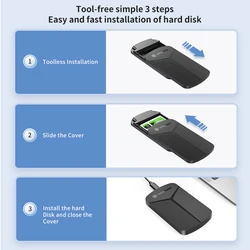 Funda HDD 2,5" USB 3.0 Yottamaster – Hasta 4TB