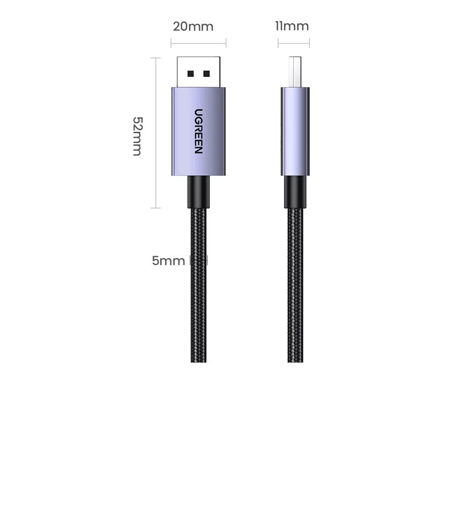 Especificaciones técnicas del cable