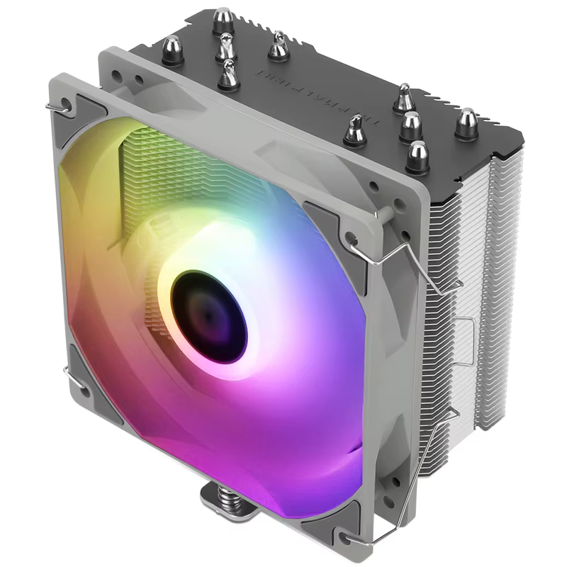 Disipador Thermalright AK120 SE ARGB blanco visto frontal