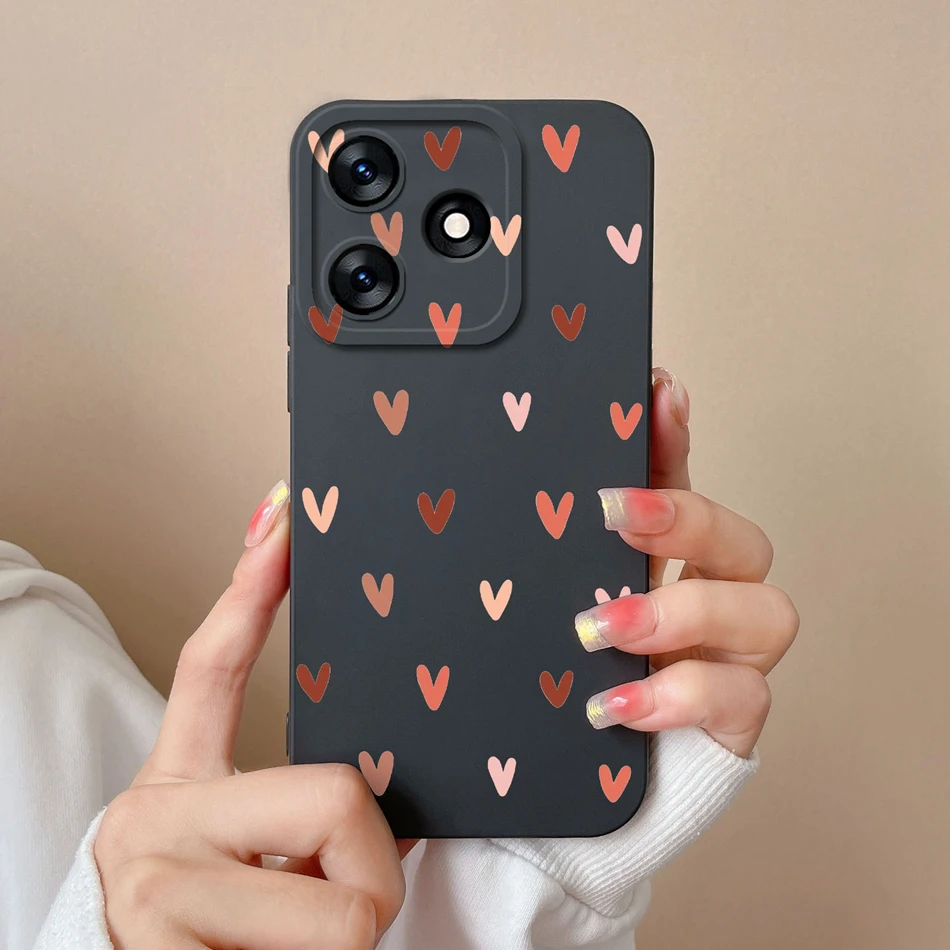 Funda Silicona Tecno Spark 10 Pro con Corazón – Protección Cámara - imagen 3