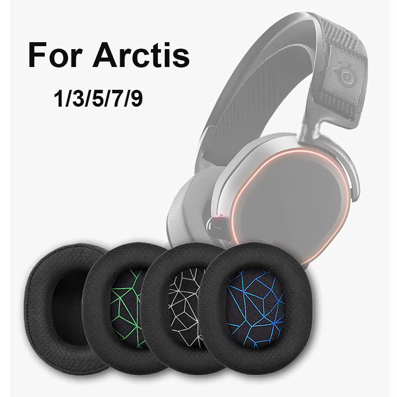 Almohadillas de espuma de repuesto para SteelSeries Arctis