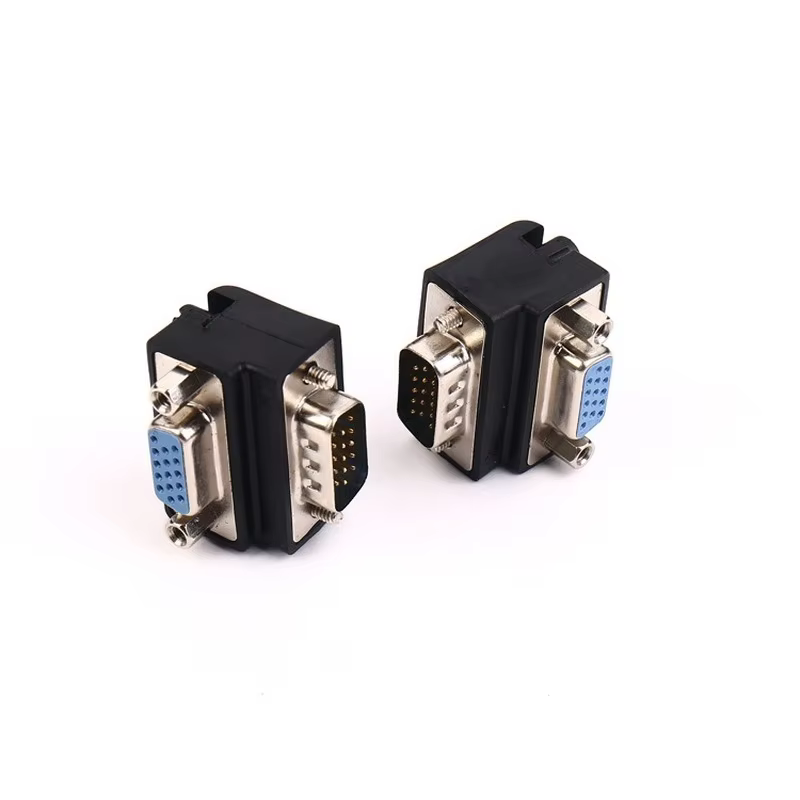 Detalle de los 15 pines del conector VGA
