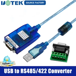 UOTEK Convertidor USB a RS485/RS422 conector DB9, antivibración
