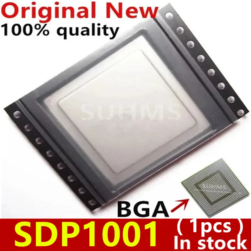 Componente electrónico BGA vista superior