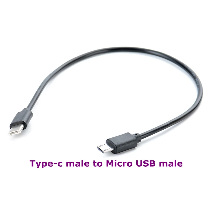 Cable USB Tipo C a Micro/Mini USB - OTG Transferencia Datos Móvil Cámara - imagen 4