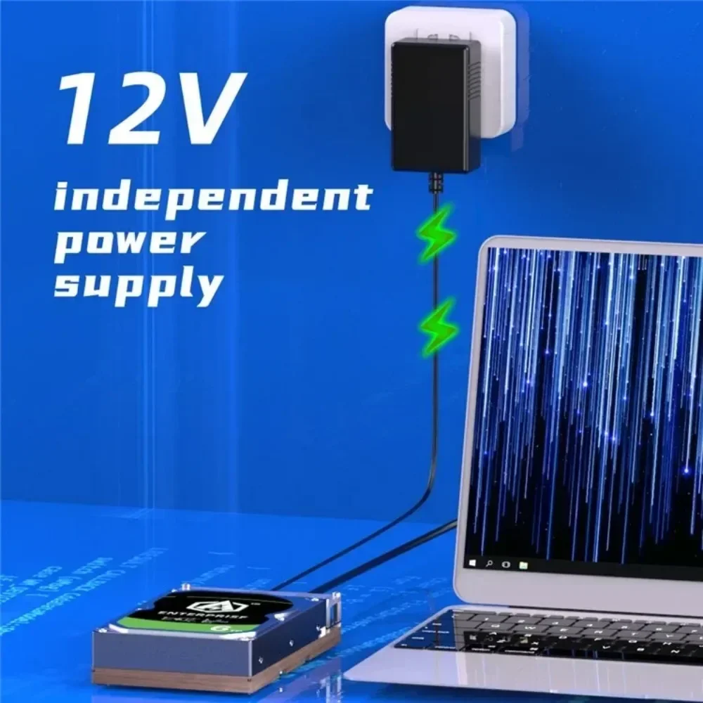 MAIWO Estación de Acoplamiento SATA para HDD y SSD, USB-C - imagen 4