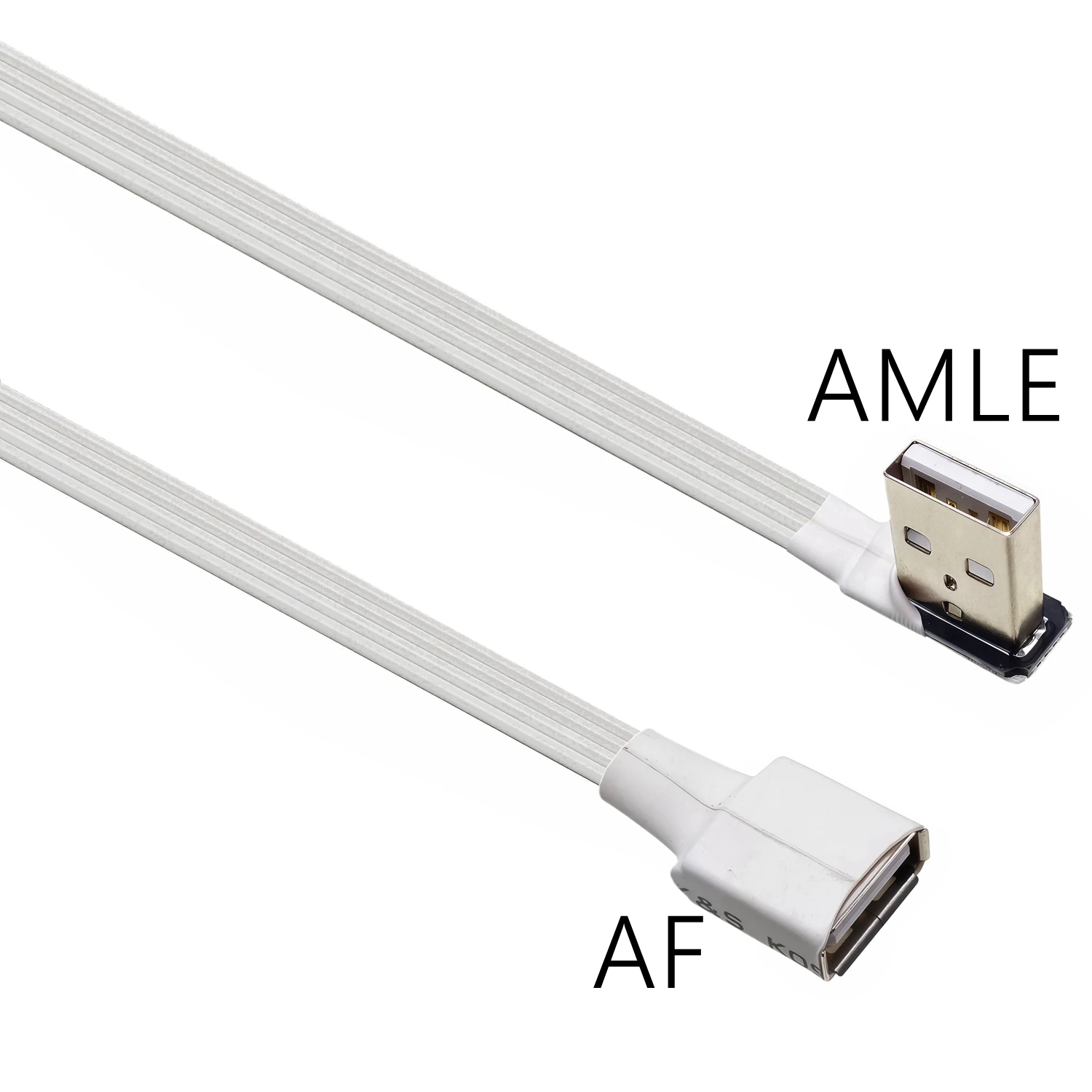 Cable plano flexible enrollado