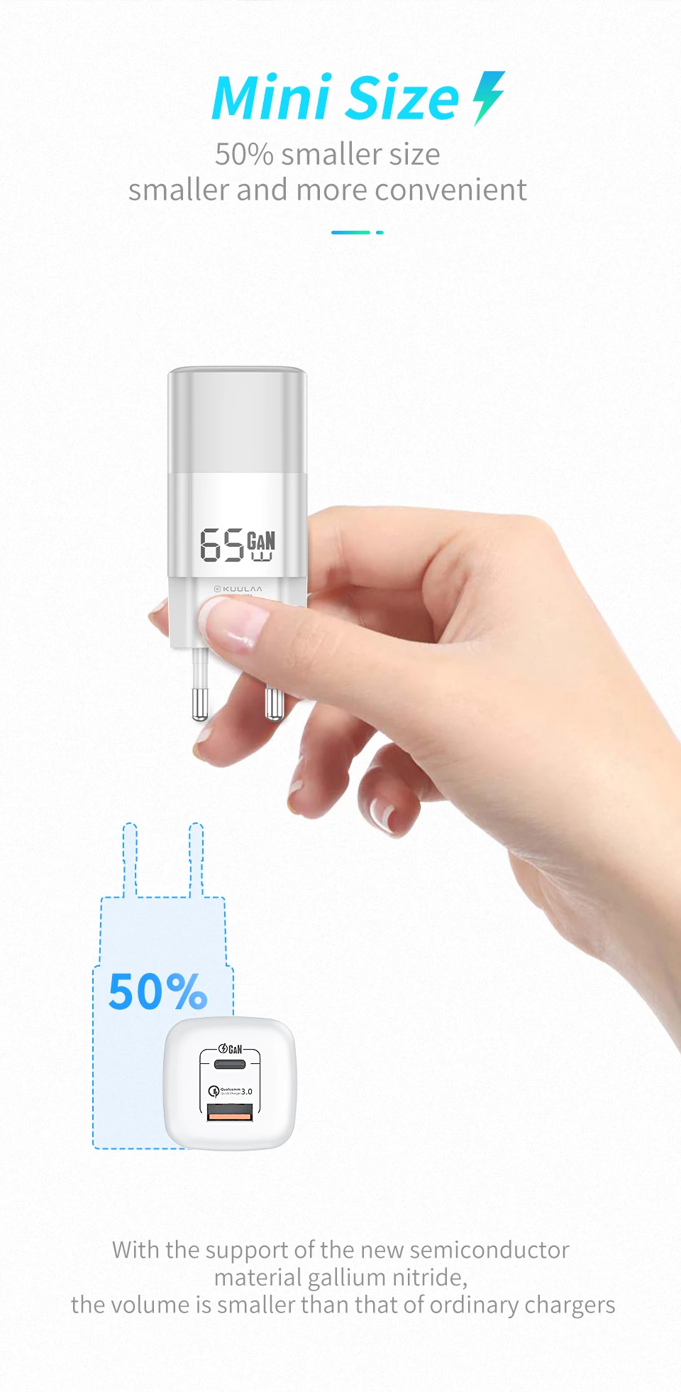 Puerto USB-C y USB-A