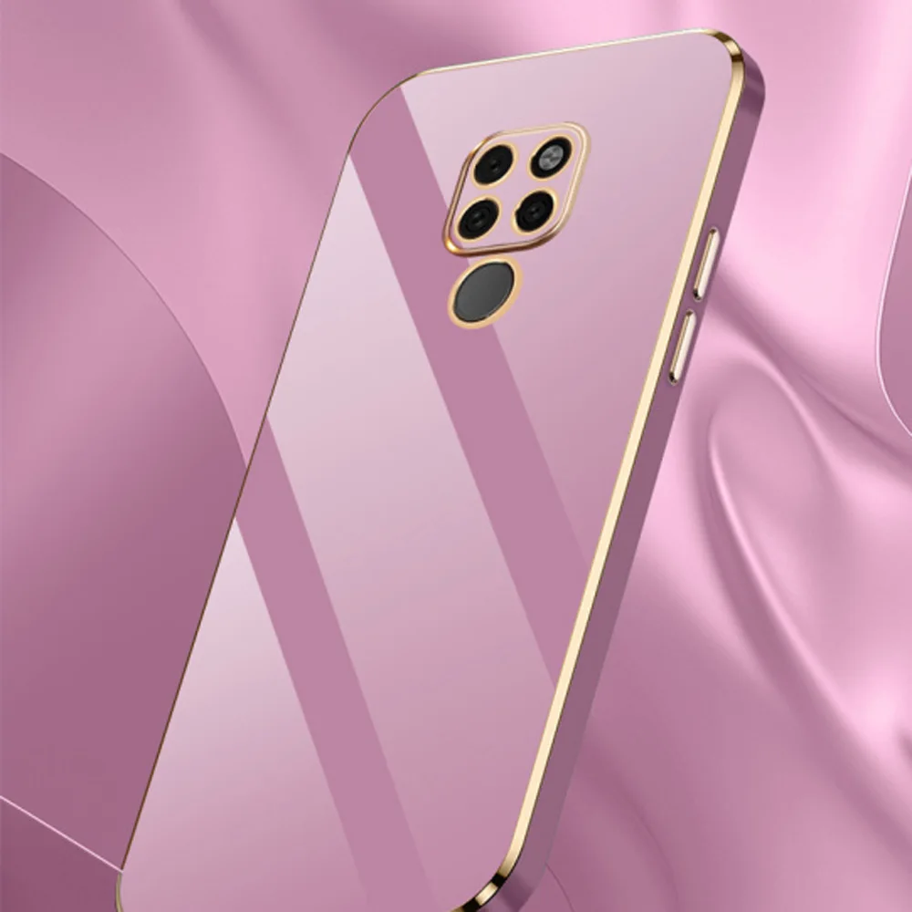 Funda Motorola con acabado metalizado vista frontal