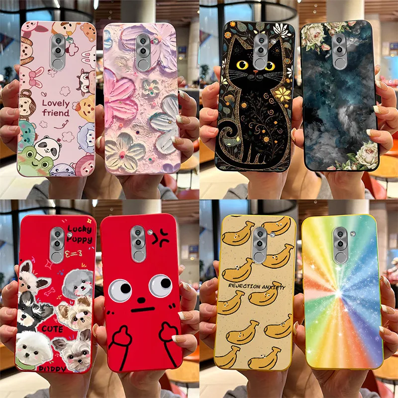Funda Silicona Huawei GR5 Mate 9 Lite Honor 6X - Gato Antigolpes - imagen 4