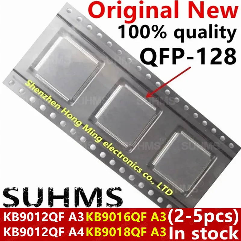 Chipset QFP-128 vista frontal