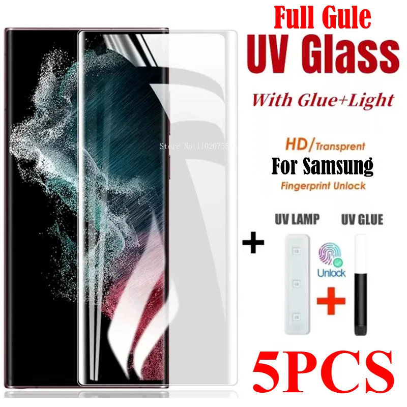 Pegamento UV curvo para Samsung Galaxy Note: Protector pantalla - imagen 4