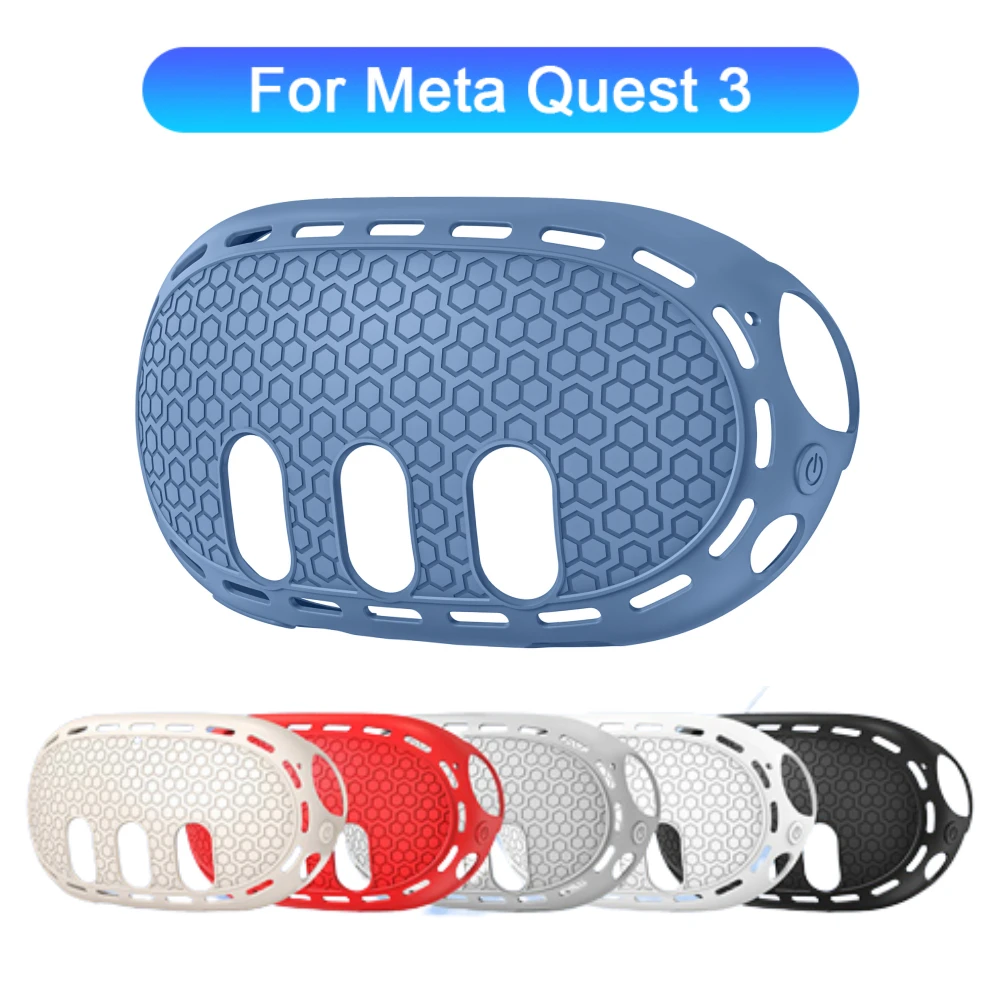 Meta Quest 3 Funda Silicona Protectora Antigolpes